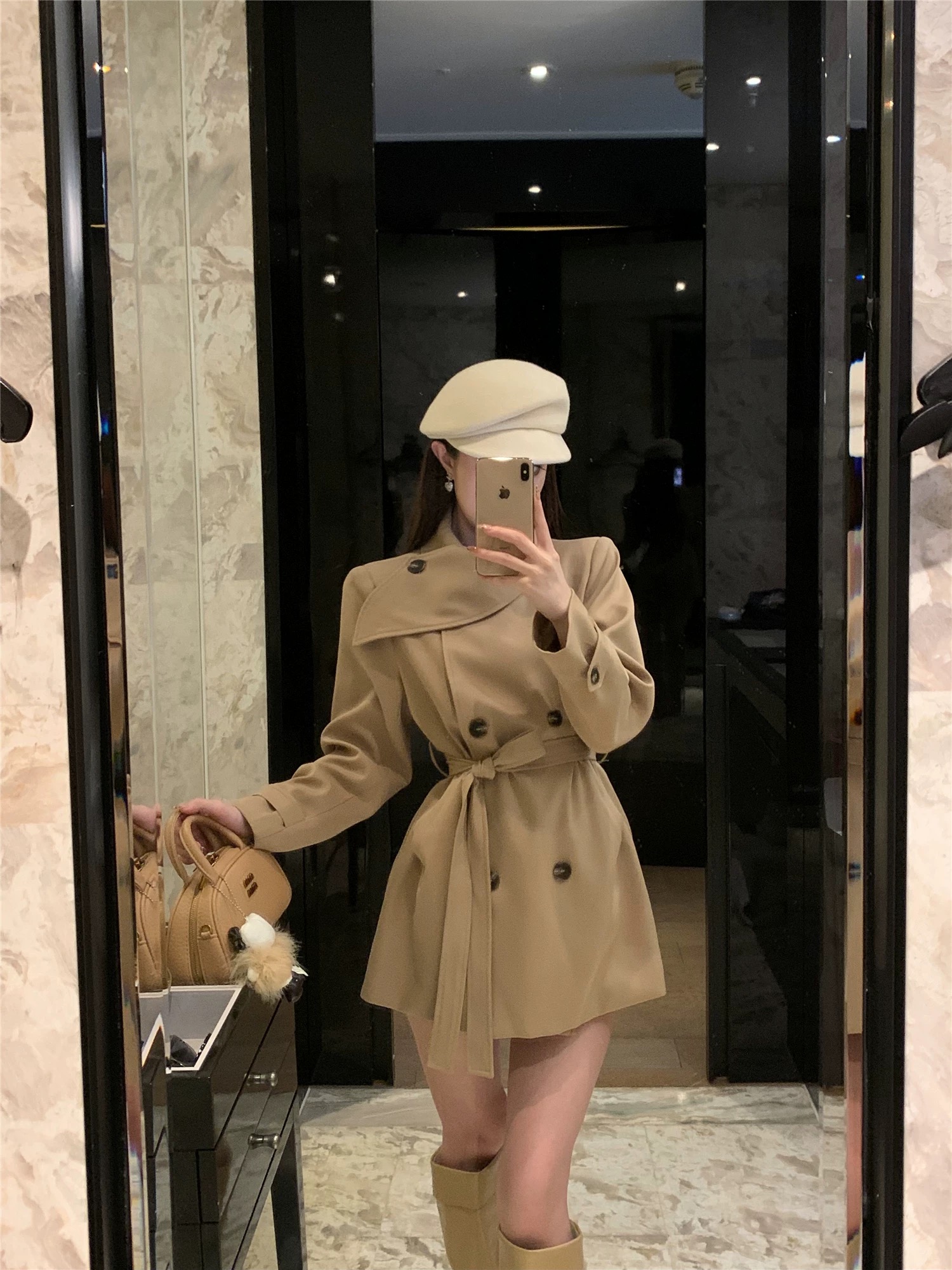 Pretty dainty trench coat COA143 images